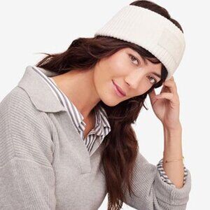 *SEALED* Coach Cable Knit Winter Headband Hat